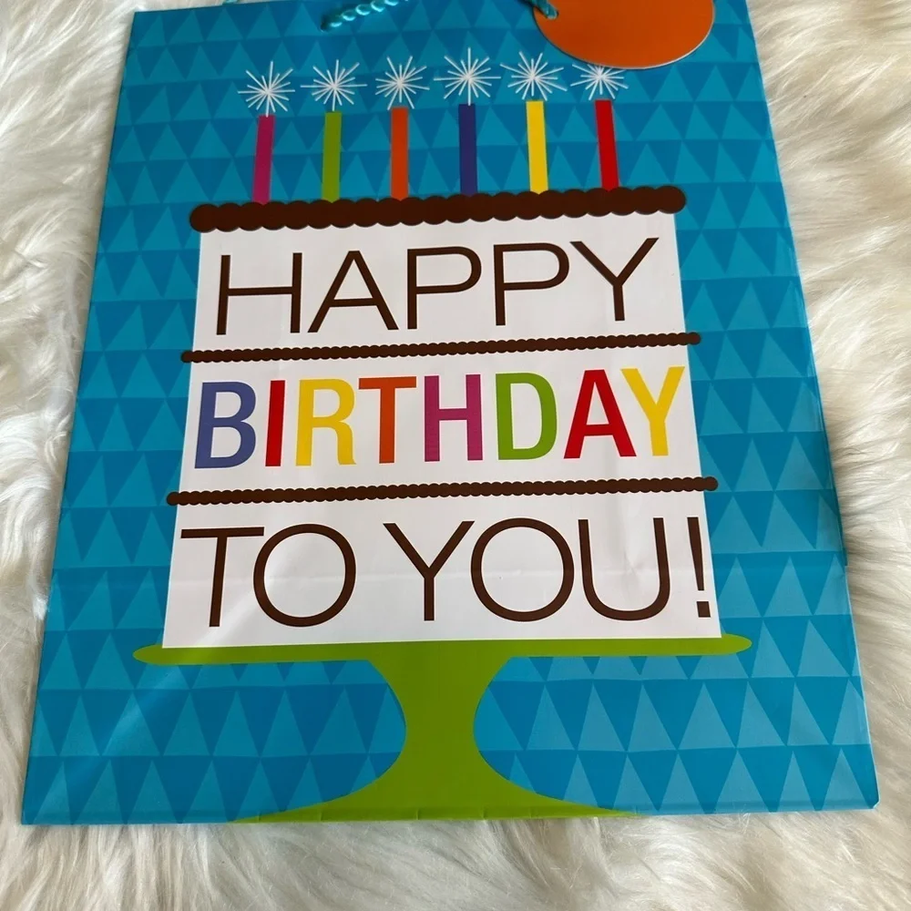 🩵5/$8Colorful Birthday Gift Bag